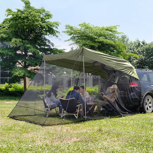 Toldo de Poliéster para Auto, Protección Solar, Mosquitera, Carpa Portátil para SUV, Toldo para Puerta Trasera, para Acampar y Viajar al Aire Libre - Product Image 3