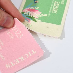 Die-Cut <b>Seed</b> Paper Custom Shapes Biodegradable Promotional Material - Product Image 3
