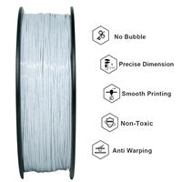 Geeetech Filament PLA en forme de marbre bleu MSDS RoHS Tiges en plastique PLA en marbre 1.75mm Filaments pour imprimante 3D