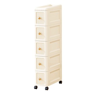 Organisateur de placard Sculpting Simplicity à 7 tiroirs en PP, rangement mobile pour salle de bain, cuisine, cosmétiques - Product Image 5