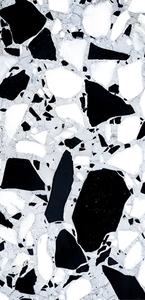 Palladiana Terrazzo-ML-IT004-Terrazzo ด้วยหินอ่อนสีดำและหินอ่อนสีขาว - Product Image 4