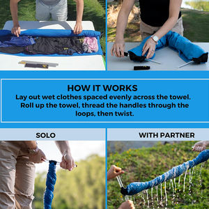 <span class=keywords><strong>Essoreuse</strong></span> à <span class=keywords><strong>linge</strong></span> ultra légère - <span class=keywords><strong>Essoreuse</strong></span> <span class=keywords><strong>manuelle</strong></span> à manivelle pour la vie hors réseau, <span class=keywords><strong>essoreuse</strong></span> à serviettes de camping pour sécher les vêtements - Product Image 3