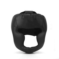 Casque de boxe unisexe en PU pour entraînement de combat libre, Sanda, Taekwondo, masque de boxe, équipement pour adultes et enfants