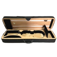 Étui rigide professionnel anti-poussière pour violon, toile résistante à la pression avec serrure, taille 4/4, modèle 03VC, sacs et étuis pour instruments