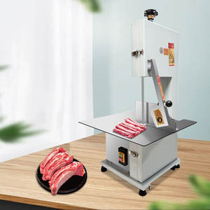 מכונת חיתוך בשר ועצמות מנירוסטה, מכונת ניסור עצמות לשיש, מסור סרט לקצבים, מכונת חיתוך בשר קפוא, מסור עצמות - Product Image 2