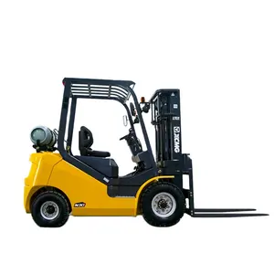 XCMG resmi benzin ve LPG Forklift kamyon satılık 1.5 Ton Mini Forklift makinesi