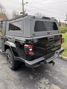 Capot de camionnette en aluminium personnalisé avec deux fenêtres coulissantes pour <span class=keywords><strong>Jeep</strong></span> Gladiator JT, étanche et antirouille - Product Image 5