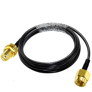 OEM lmr195 RG58 cáp đồng trục lắp ráp 50Ohms tổn thất thấp SMA nữ để SMA nam vách ngăn cáp mở rộng 1m 3M 5M 10m - Product Image 5