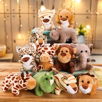 Gantungan Kunci Boneka Hewan Hutan Custom OEM Grosir, Liontin Tas Lucu, Hadiah