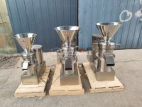 Machine à broyer les aliments, moulin colloïdal pour pâte de noix, tahini, beurre de cacahuète, avec moteur en acier inoxydable
