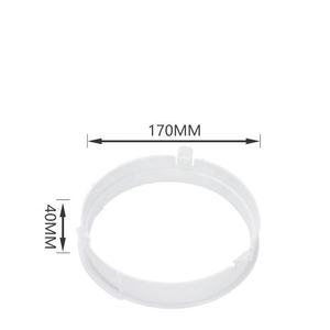 Accessoires de raccord de tuyaux de climatisation mobiles Coupleur de connecteur de Tube de fenêtre Adaptateur de <span class=keywords><strong>tuyau</strong></span> d'échappement de climatiseur portable - Product Image 5
