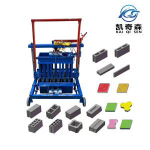 Máquina para fabricar bloques de cemento de carretera hueca de hormigón ceniza voladora oblicua - Product Image 1