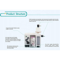 Máquina de Anestesia Veterinaria USMILEPET Directo de Fábrica, Modelo de Precisión UP-DF-DL6, Flujo de Oxígeno de 30-70L/min, 0.5-100kg Veterinaria