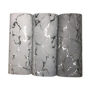 Carta da parati moderna 2022 guangzhou ihouse 3d carta da parati in vinile con lamina dorata rotolo di carta da parati in marmo di lusso - Product Image 5