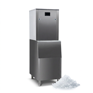 Máquina de Hielo Fino de Acero Inoxidable con Almacenamiento Automático de 200 kg/24 h, Directo de Fábrica YISO - Product Image 1