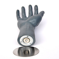 Mannequin de main musculaire pratique à livraison rapide, en PVC souple et durable, pour présentation de gants de sport masculins en magasin