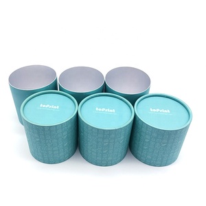 Envase <span class=keywords><strong>de</strong></span> Papel Cilíndrico Redondo con Impresión Personalizada, Tubo <span class=keywords><strong>de</strong></span> <span class=keywords><strong>Cartón</strong></span> <span class=keywords><strong>Duro</strong></span> para Empacar Té, Café, Dulces y Regalos - Product Image 2
