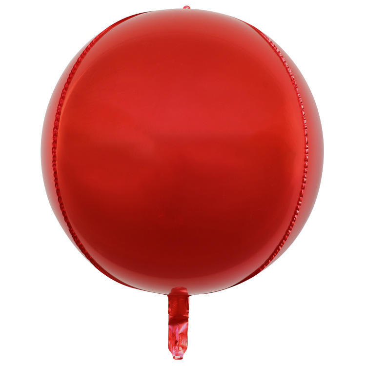 10 inch 4d ball red