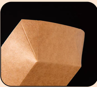 Plateau rectangulaire en papier kraft enduit biodégradable et écologique, jetable, pour mariages et fêtes, Mercura MPBK1000
