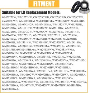 Washer Tub <strong>Bearings</strong> And Seal Kit 4036ER2004A 4036ER4001B 4280FR4048E 4280FR4048L For Washing Machine Parts - Product Image 6