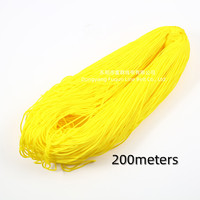 Vente chaude 3mm PP Corde Crochet Cordon Cordon Nylon Cordon Polypropylène pour Emballage pour Sacs à Cordon