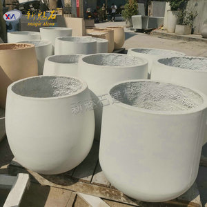 Macetas de Hormigón GRC Magic Stone, Tamaños Personalizados, Macetas Modulares para Exteriores - Product Image 3