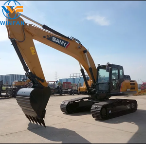 Excavatrice Sany SY245H d'occasion |   Excavatrice robuste à bras renforcé pour le concassage de roches et les opérations en carrière - Product Image 5