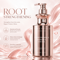 Kondisioner Rambut OEM ODM 500ml Konsentrat Penguat Kilau Bernutrisi Melembutkan Caviar Keratin Minyak Jojoba Anti Frizz Perawatan Rambut Rusak Kering