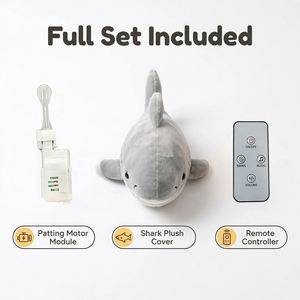 Apaisant automatique <span class=keywords><strong>pour</strong></span> bébé, machine électrique à tapoter en forme de requin, jouet <span class=keywords><strong>pour</strong></span> bébé, paume apaisante <span class=keywords><strong>pour</strong></span> nouveau-né - Product Image 6