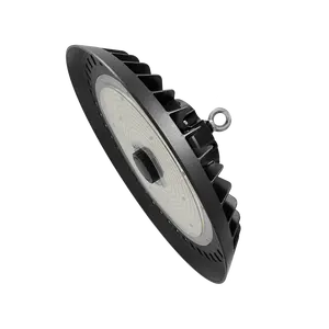 Harga terbaik USA stock /DLC/UL/ET terdaftar IP penjualan laris 65 tahan air aluminium UFO highbay light dengan sensor gerak