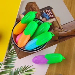 Regalo publicidad novedad papelería creativa nuevo diseño de verano hielo estilo crema de maíz resaltador con logotipo personalizado - Product Image 3