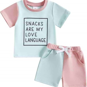 Conjunto de Ropa Casual para Bebés, Niños y Niñas, Sudadera y Pantalones Deportivos, Conjuntos de Ropa para Niños Pequeños - Product Image 1
