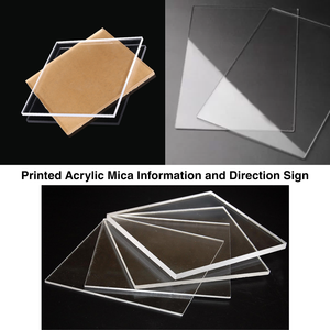 Panneau d'Information et de Direction Personnalisé Résistant aux UV Intérieur/Extérieur Cadre en Aluminium Imprimé sur Acrylique Mica Fabriqué en Usine au Vietnam - Product Image 3
