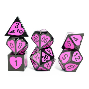 <span class=keywords><strong>2025</strong></span> Tùy Chỉnh Chất Lượng Cao Xách Tay Đa Diện Kim Loại Xúc Xắc Cho Dnd Bàn Trò Chơi Logo In Ấn Nhà Máy Bán Buôn - Product Image 2