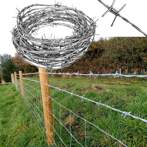Fil barbelé galvanisé 500 mètres (1640 pieds) – Rouleau de clôture de sécurité pour ferme - Product Image 2