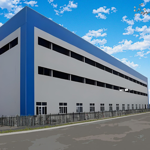 टिकाऊ गैल्वेनाइज्ड स्टील संरचना पूर्वनिर्मित स्टील निर्माण कारखाने औद्योगिक प्रीफैब्रिकेटेड स्टील बिल्डिंग - Product Image 6