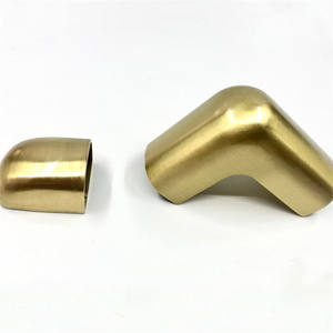 Protège-pieds <span class=keywords><strong>de</strong></span> meubles en métal courbé, embouts coniques en laiton et cuivre pour canapé, <span class=keywords><strong>table</strong></span> basse et siège - Product Image 6