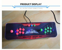 Kit konsol permainan, Pandorabox 4 keluarga, permainan pertempuran, Joystick Arcade, kit konsol permainan
