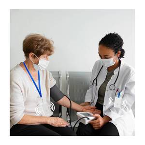 MWC01IoT製品学生出席システムAoAIbeaconウェアラブルBleBluetooth低エネルギートラッカービーコンカード - Product Image 3