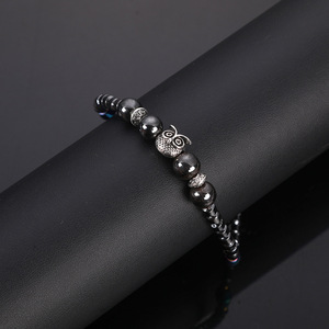 Perte de poids aimant bracelets de cheville pour femmes hommes hibou animaux pierre thérapie magnétique Bracelets cheville soulagement de la douleur santé bijoux - Product Image 2