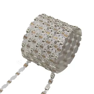 Nova Chegada S forma zig-zags 5mm largura sk6812/ws2812b 3535/5050 RGB Led Digital Strip para luz de canto