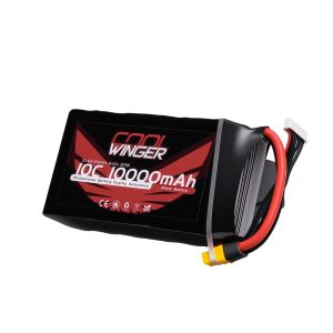 Batería de Litio de Alta Velocidad para Drones, 10000mAh 6S2P 216Wh, Paquete de Iones de Litio de Alta Potencia para Drones de Carreras FPV, Aviones RC, Multirrotor - Product Image 3