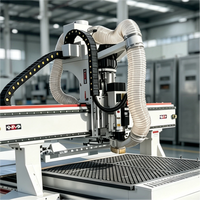 Machine de découpe CNC ATC 1325 1530 avec lame de scie intégrée pour la fabrication de meubles et d'armoires en Chine