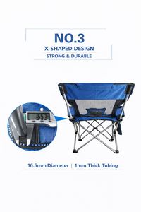 Vente directe d'usine, chaises de pêche, de camping et de plage modernes, légères et pliables pour l'extérieur - Product Image 4