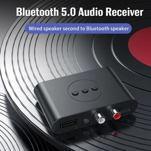 Versión Original B21, <span class=keywords><strong>Receptor</strong></span> Estéreo <span class=keywords><strong>Bluetooth</strong></span> con Dongle AUX de Audio RCA de 3.5mm - Product Image 1
