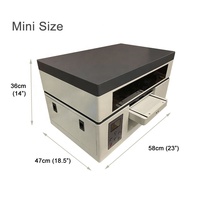 Impresora Inteligente de Inyección de Tinta UV Directa a Objetos A5 A4, Máquina Automática para Imprimir Fundas de Teléfono, Tarjetas de Identificación, Mini Impresora Portátil