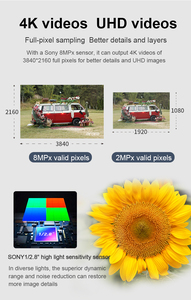 AC5Plus 4K UHD 12X accessori con Zoom ottico <span class=keywords><strong>Youtube</strong></span> Vlog videocamera professionale - Product Image 4