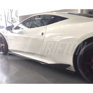 Falda lateral de fibra de carbono para Ferrari 458 Italia 2009-2015 - Product Image 4