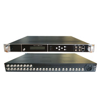 Transmodulateur RF pour la gestion WEB de 8/12/16/20/24 canaux, tuners FTA, de DVB-S2 à DVB-T