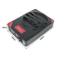 Subwoofer actif 10 pouces 1200W à bobine simple TS-LE250 pour Toyota Tank, directement du fabricant, à installer sous le siège